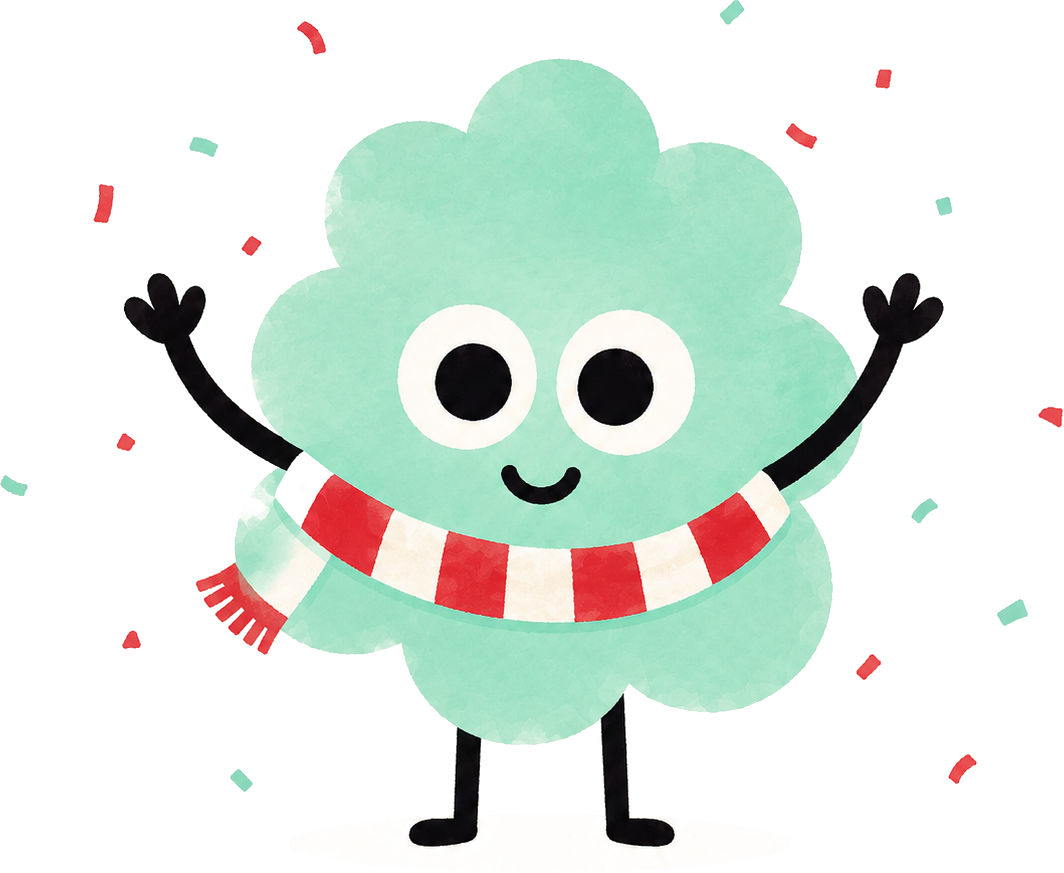 Koru celebrating